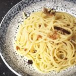 spaghetti ail, huile d'olive, piment